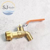 Gambar ATS Kran Tembok Kuningan Brass Bibcock  A8C 1/2 3/4 Inch | SJ ABADIE | - 1/2 Inch dari Surya Jaya Abadie undefined 2 Tokopedia