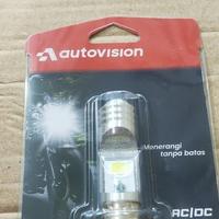 Gambar led autovision bebek matic rz1 H6 m5 T19 6000k putih k1 12 v M5 murah dari rotu stars undefined 2 Tokopedia