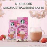 Gambar Limited Edition Japan Starbucks Sakura Strawberry Latte Premium Mixes dari JAPAN GROSIR SHOP undefined 1 Tokopedia
