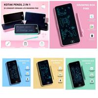 Gambar Kotak Pensil Ajaib Multifungsi 2in1 LCD Drawing Writing Pad Untuk Anak Belajar Gambar Coretan Edukasi TK SD Kado Ulang Tahun dari Pin en Bros Store undefined 5 Tokopedia