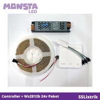 Gambar LED STRIP RUNNING MENGALIR WS2812B 24V 120L FLOW RUNNING FULL SET 10METER dari SSlistrik undefined 3 Tokopedia