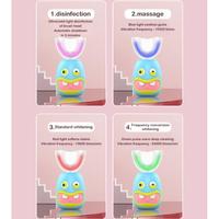 Gambar ready Sikat gigi elektrik anak, Smart Electric Toothbrush U-Shape Automatic murah - Merah Muda dari PutihBerkilau undefined 1 Tokopedia