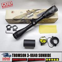 Gambar NEW PRODUCT TELESKOP THOMSON 3-9X40 TELESCOPE PREDATOR 3-9X40 SUNHIDE TAHAN GETAR SEPTIAV - PLUS SUNHIDE dari septiav undefined 1 Tokopedia