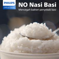 Gambar Philips Digital Rice Cooker Magicom 1.8 L - 3000 Digital Series HD4812 - 18 Menu Masak - Anti Lengket - Merah dari Toko Multi Elektronik undefined 4 Tokopedia