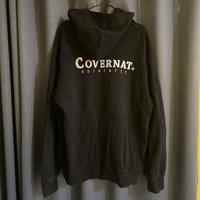 Gambar Hoodie Zipper Covernat Authentic Second Good Condition | Thrift Crewneck Parka windbreaker dari Ndry. undefined 2 Tokopedia