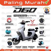 Gambar READY STOCK!! TERLARISSS!!! SEPEDA LISTRIK EBIKE UWINFLY D60 ADV / D60 / D70 / D75 / X5 / SH16 / 2.0 / PHOENIX 230 ORIGINAL GARANSI RESMI !!! - D70- merah dari Kompi 77 undefined 3 Tokopedia