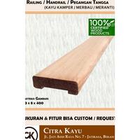 Gambar New Best Railing / Handrail / Pegangan Tangga Kayu Kamper / Meranti / Merbau - Meranti dari tiga_Bangunan undefined 4 Tokopedia