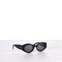 Gambar AL*AIA Women Oversized Geometric Sunglasses in Black/Grey dari SN STORE - undefined 1 Tokopedia