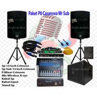 Gambar PAKET KARAOKE P8 CASANOVA WR SUB dari Bright Audio undefined 1 Tokopedia