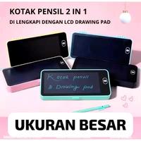 Gambar Kotak Pensil Ajaib Multifungsi 2in1 LCD Drawing Writing Pad Untuk Anak Belajar Gambar Coretan Edukasi TK SD Kado Ulang Tahun dari Pin en Bros Store undefined 1 Tokopedia