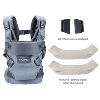 Gambar Nuna Cudl 4 In 1 Position Baby Carrier - Gendongan Bayi - Denim dari ANAMELIA411 MARKET undefined 1 Tokopedia