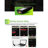 Gambar C9 Wireless Barcode Collector Portable Data Terminal Inventory Device 1D/ 2D /QR Code Reader PDT with TFT Color LCD Screen NETUM dari Isblom undefined 3 Tokopedia