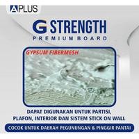 Gambar GYPSUM APLUS G-STRENGTH 9MM X 1200 X 2400 PREMIUM BOARD ATAP PLAFON BERKUALITAS dari Perabot Shop's undefined 4 Tokopedia
