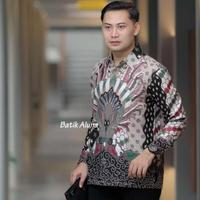 Gambar Batik Aluna Kemeja Batik Pria Lengan Panjang Keris Premium Pekalongan Solo Modern Kombinasi Lapis Furing Reguler Fit Alisan Parang Madura Putih M5 Terbaru Terlaris Terbaik - XXL dari SekaiCell undefined 4 Tokopedia