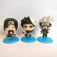 Gambar Action figure naruto sasuke chibi kepala besar set 6pcs ** dari DSports13 undefined 3 Tokopedia