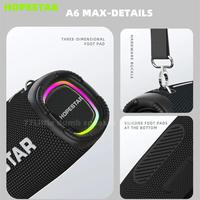 Gambar HOPESTAR 120W Outdoor Waterproof Bluetooth Speaker RGB Light Effect Home Party Karaoke Subwoofer Caixa De Som A6 Max dari SENTRAL WARE undefined 2 Tokopedia