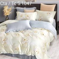 Gambar tencel sprei set dan bedcover sutra 200x200x40 - 120x200x30 dari prince bedding undefined 2 Tokopedia