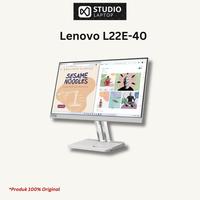 Gambar Lenovo L22E-40 Monitor 22 Inch FHD VA 4ms 75Hz FreeSync HDMI VGA VESA - L22-4e - BLACK dari Studio Laptop undefined 1 Tokopedia