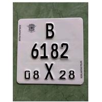 Gambar Termurah Acesoris nomor vespa kotak 1pcs baut tanam dari EKO MOTORCYCLE undefined 1 Tokopedia