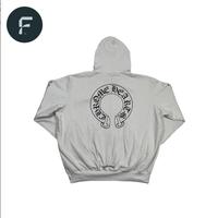 Gambar Chrome Hearts Horseshoe Floral Zip Up Hoodie White dari Forbs undefined 2 Tokopedia