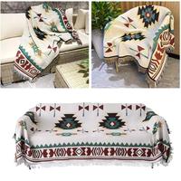 Gambar Blanket bohemian kain tenun alas piknik selimut camping multifungsi TERLARIS - Red 90 x 210 dari zidanstore669 undefined 5 Tokopedia