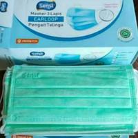 Gambar Masker Sensi Earloop 3 ply isi 40 pcs dari Shop save 77 undefined 3 Tokopedia