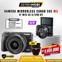 Gambar Kamera Canon EOS M3 Lensa 15-45mm IS STM – Ringan, Canggih, Siap Bikin Konten Berkualitas! dari Hobi Kamera X Serba Hobi Makassar undefined 1 Tokopedia