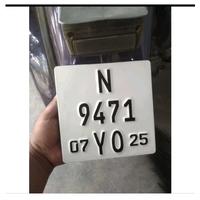 Gambar Termurah Acesoris nomor vespa kotak 1pcs baut tanam dari EKO MOTORCYCLE undefined 2 Tokopedia