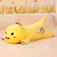 Gambar Boneka dino nailong baring lay jumbo lembut import bantal guling dino kuning nailong import halus dari holy.shop16_NEW undefined 5 Tokopedia