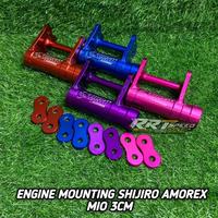 Gambar ENGINE MOUNTING MATIC YAMAHA MIO AMOREX SHIJIRO STD 3 5 8CM - 3cm/STD, Pink dari jamilla ols undefined 4 Tokopedia