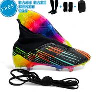 Gambar G23 Sepatu Bola Adidas Predator Boots Biru Berkualitas Awet Tahan Lama Bonus Kaos Kaki Deker Tas - Biru, 34 dari NAZ 23 Store undefined 4 Tokopedia