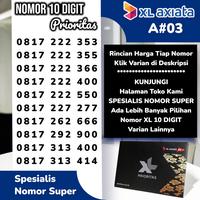 Gambar Nomor Cantik XL 10 DIGIT - Kartu Perdana Prabayar XL Nomer Super #01 - 0817 131 400 dari Spesialis Nomor Super undefined 3 Tokopedia