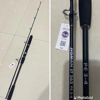 Gambar Joran Jigging Carbon Solid Kenzi Jigman XT (Harga Termasuk Packing) dari Tri putra kris undefined 1 Tokopedia