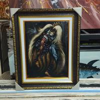 Gambar Lukisan Barong, Rangda, Ganesha dengan frame dari ARIFINEART undefined 2 Tokopedia