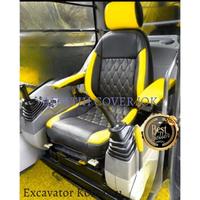 Gambar Sarung Jok Alat Berat Exapator Beko Model Standar - Hitam Abu, Kobelco-8 dari CV MITRA ARTA undefined 3 Tokopedia