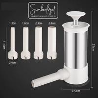 Gambar Alat Pencetak Sosis Manual / Pengisi Daging Casing Sosis / Sosis Maker - 450ml 3 corong dari Sumberlezat undefined 2 Tokopedia