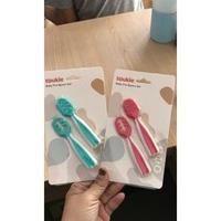 Gambar PROMO ASIK NUMNUM DIPS GLACIER SPOON RNA GREEN + STORM GRAY/SENDOK BAYI/ SENDOK PREMIUM - TOUKIE - RED dari Cakgun Store undefined 3 Tokopedia