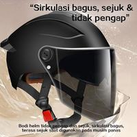Gambar PROMO!!! Helm Half Face Dewasa Basic Solid Untuk Helm/Helm Sepeda Motor Listrik Bisa Cod Retro Pria Wanita Classic dari SANKARA MARKET undefined 4 Tokopedia