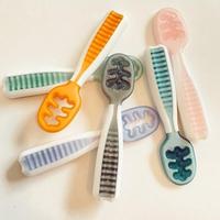 Gambar PROMO ASIK NUMNUM DIPS GLACIER SPOON RNA GREEN + STORM GRAY/SENDOK BAYI/ SENDOK PREMIUM - TOUKIE - RED dari Cakgun Store undefined 4 Tokopedia