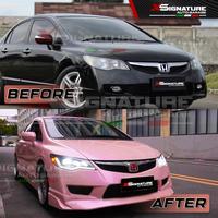 Gambar HEADLAMP HONDA CIVIC FD FD2 (2006-2012) UPGRADE TYPE R JDM STYLE TRIPLE PROJECTOR BI-LED BLACK HOUSING WITH CEREMONIAL WELCOME LIGHT AND SEQUENTIAL RUNNING SEIN dari XSignature Auto Garage undefined 3 Tokopedia