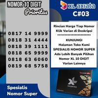 Gambar Nomor Cantik XL 10 DIGIT Kartu Perdana Prabayar XL Nomer Super 1 - 0817 4000 25 dari Spesialis Nomor Super undefined 3 Tokopedia