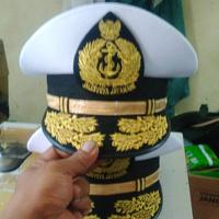 Gambar (SALE) TOPI PET PATI TNI AL PERWIRA TINGGI ANGKATAN LAUT PDU PDH UTAMA JAYA CIPUTAT - 59 dari SLUKUP 22 undefined 1 Tokopedia