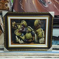 Gambar Lukisan Barong, Rangda, Ganesha dengan frame dari ARIFINEART undefined 1 Tokopedia