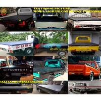 Gambar Cover Bak Terpal Mobil Pick Up Toyota Hilux Single Cabin - TALI LUAR, abu abu dari HCR store undefined 2 Tokopedia