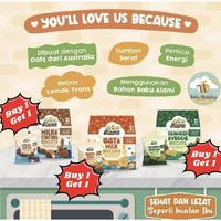 Gambar ALAMII BISCUITS - biskuit anak bayi / cemilan sehat / snack - seaweed veggie dari BabyMinistry undefined 1 Tokopedia