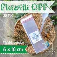 Gambar 6X25 CM PLASTIK OPP SEAL TEBAL 30 MICRON (0,5) PLASTIK TEBAL dari Plastik Opp Berlian 90 undefined 3 Tokopedia