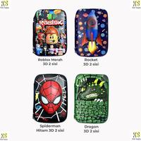 Gambar Tempat Pensil Spiderman Kotak Pensil Dinosaurus Anak Laki Laki Hardcase 3D Marvel Ironman Minecraft Roblox - HR-Astronot dari Aero School undefined 3 Tokopedia