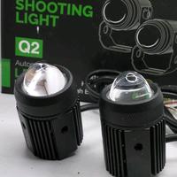 Gambar LAMPU D2 LASER LUMINOS Q2 DAN Q2pro MINI SHOOTING LIGHT LASER BISA 2 WARNA WHITE YELLOW motorcycle n Car lampu d2 laser luminous q2 Stang Waterproof - Q2  dari bipbipstoree undefined 2 Tokopedia