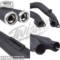 Gambar Knalpot Full System Dual Kanan Kiri Cobra Style Motor Keeway Benda V252C V252 V 252 C Morbidelli C252V C252 C 252 V dari TWISTIC CUSTOM undefined 5 Tokopedia