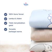 Gambar BABY BEDDING SET SUTRA TENCEL / BEDCOVER BAYI SUTRA TENCEL NAFA BABY - GARIS MOCCA dari fairytale3 undefined 1 Tokopedia